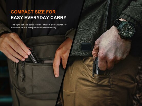 Baterka Fenix E12 V3.0 (200lm)